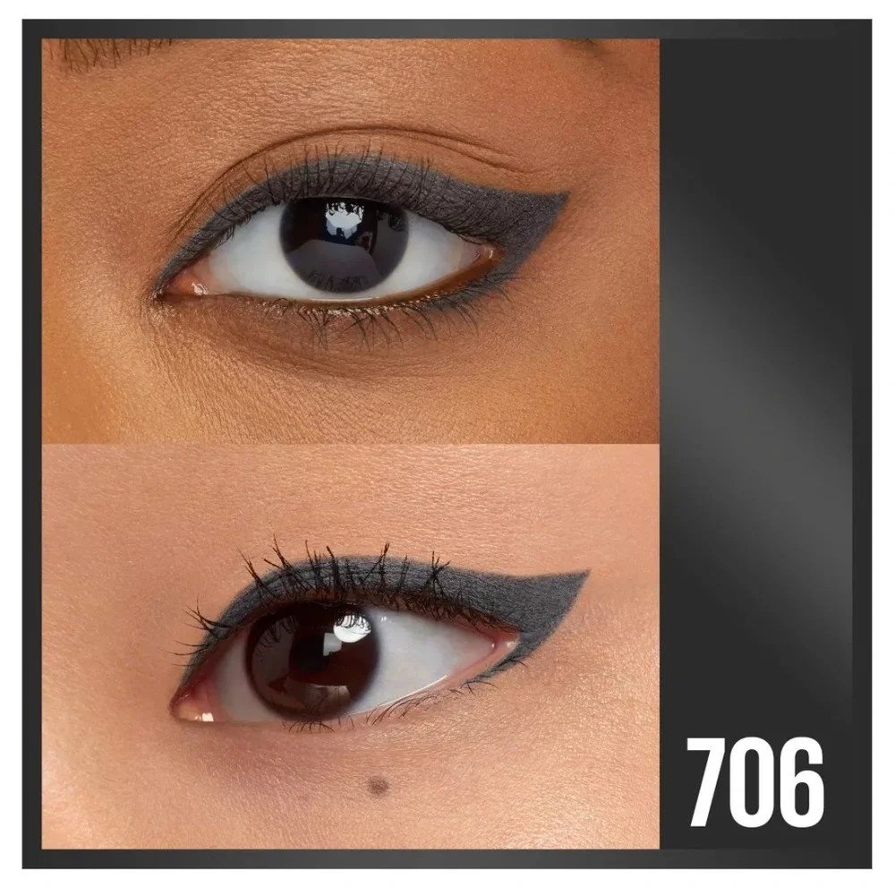 Maybelline Unstoppable Mechanical Eyeliner Pencil 706 Pewter Waterproof Grey24HR